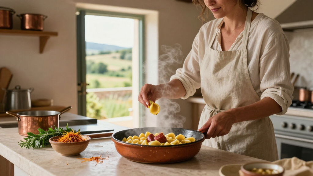 Malloreddus Alla Campidanese: Sardinia's Saffron Sausage Pasta