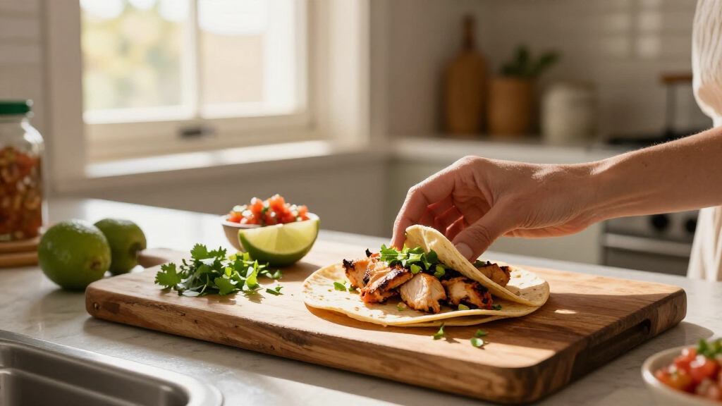 Simple Chicken Tacos