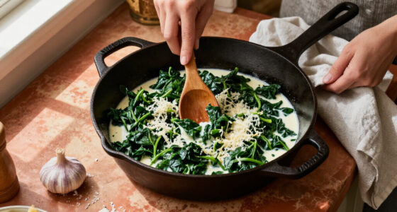 Tuscan Creamed Spinach